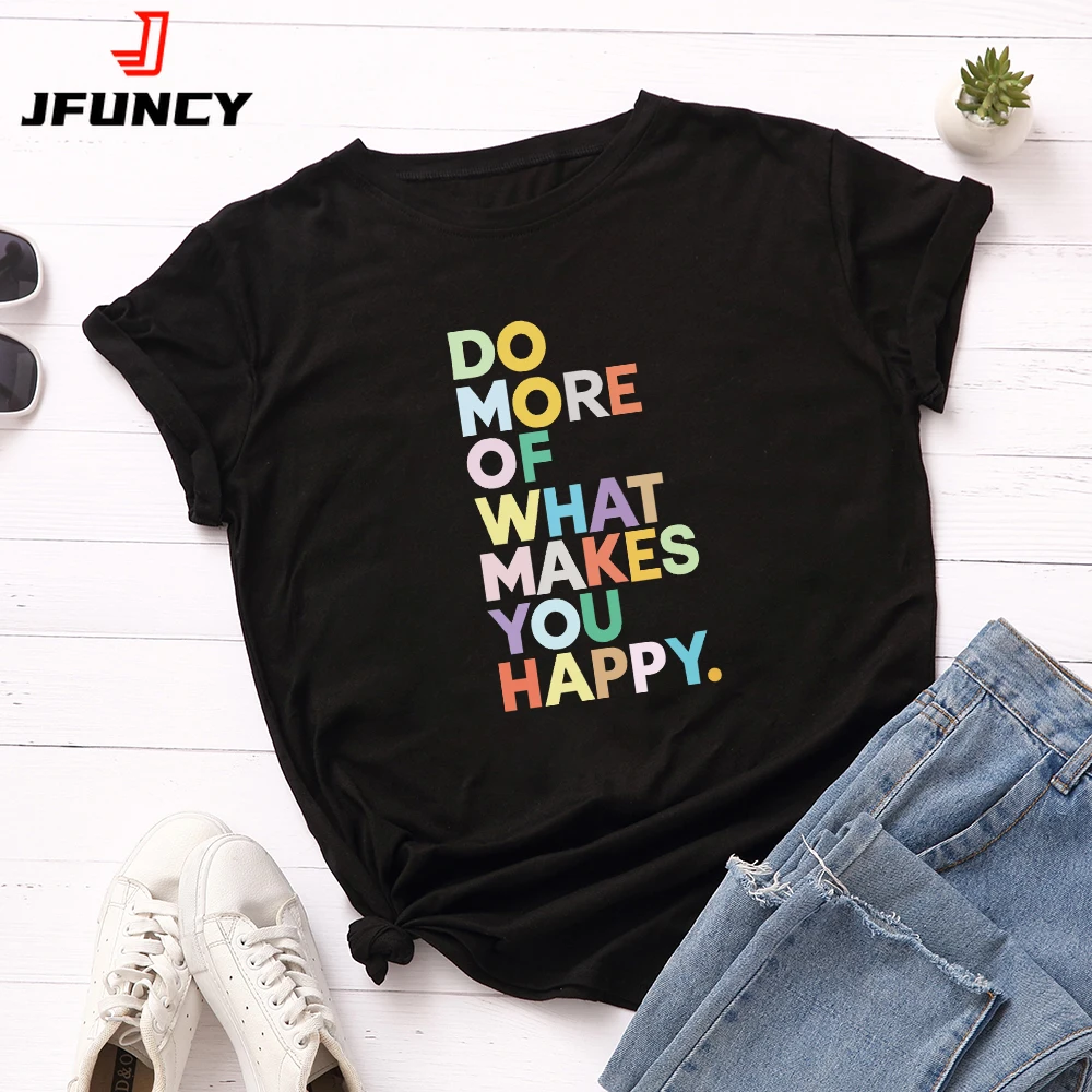 JFUNCY Summer Oversize T-shirts Women 100% Cotton T Shirts Letter Printed Woman Tshirt Short Sleeve Ladies Tops Female Tee Shirt 
JFUNCY Summer Oversize T-shirts Women 100% Cotton T Shirts Letter Printed Woman Tshirt Short Sleeve Ladies Tops Female Tee Shirt