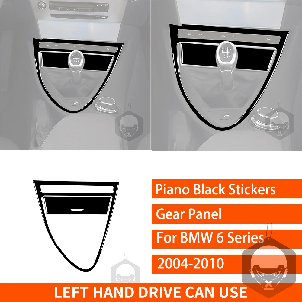 do BMW serii 6 E63 E64 2004-2010 deska rozdzielcza konsola środkowa Panel przekładni wylot powietrza fortepian czarna naklejka akcesoria do wnętrza samochodu
do BMW serii 6 E63 E64 2004-2010 deska rozdzielcza konsola środkowa Panel przekładni wylot powietrza fortepian czarna naklejka akcesoria do wnętrza samochodu