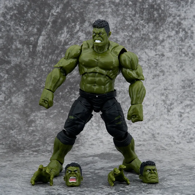 20cm Marvel The Avengers Hulk Figure Movable Joint Figma Robert Bruce Banner Action Figure Model toys
20cm Marvel The Avengers Hulk Figure Movable Joint Figma Robert Bruce Banner Action Figure Model toys