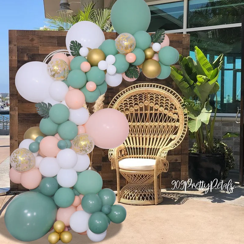 Turtle Leaf Green White Macaron Balloon Garland Arch Wedding Birthday Decoration Party Balloons Supplies For Kids Baby Shower
Turtle Leaf Green White Macaron Balloon Garland Arch Wedding Birthday Decoration Party Balloons Supplies For Kids Baby Shower
