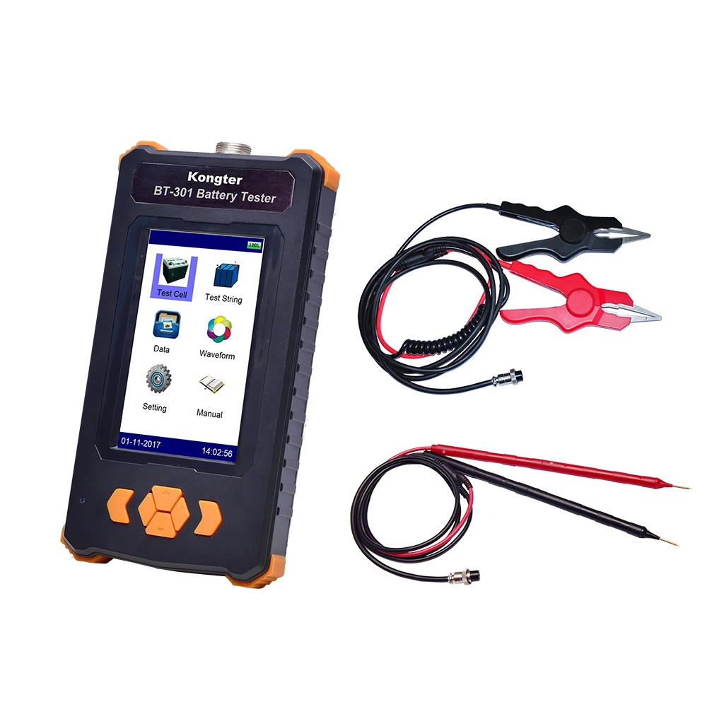 Kongter Battery Impedance Tester Battery Tester for internal resistance testing impedance measurement of lead acid nicd bateries
Kongter Battery Impedance Tester Battery Tester for internal resistance testing impedance measurement of lead acid nicd bateries