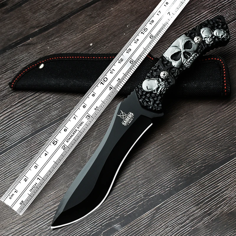 Outdoor Knife Cutting Blade Sharp Knife High Hardness Knife Wild Life-Saving Knife Saber Military Knife Wilderness Life-Saving K
Outdoor Knife Cutting Blade Sharp Knife High Hardness Knife Wild Life-Saving Knife Saber Military Knife Wilderness Life-Saving K