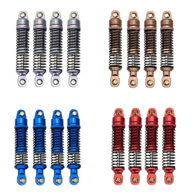 4x Metal Dampers Adjustable Shocks for TRX4M Upgrades 1/18 Scale Remote Control Crawler Car Accessories
4x Metal Dampers Adjustable Shocks for TRX4M Upgrades 1/18 Scale Remote Control Crawler Car Accessories