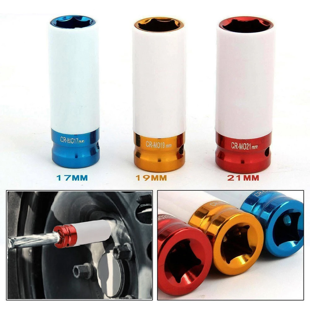 1/3pcs 17/19/21mm Color2222222222222222222222222222222222222ful Sleeve 2Tire Protection Sleeve Deep Impact Nut Sockets
1/3pcs 17/19/21mm Color2222222222222222222222222222222222222ful Sleeve 2Tire Protection Sleeve Deep Impact Nut Sockets