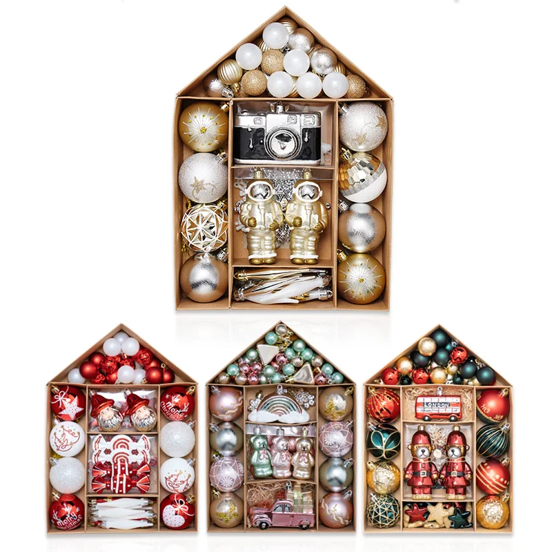 Набор украшений для новогодней елки, подвеска, Рождественское украшение, красочный шар, Рождественское украшение «сделай сам», шар
Набор украшений для новогодней елки, подвеска, Рождественское украшение, красочный шар, Рождественское украшение «сделай сам», шар