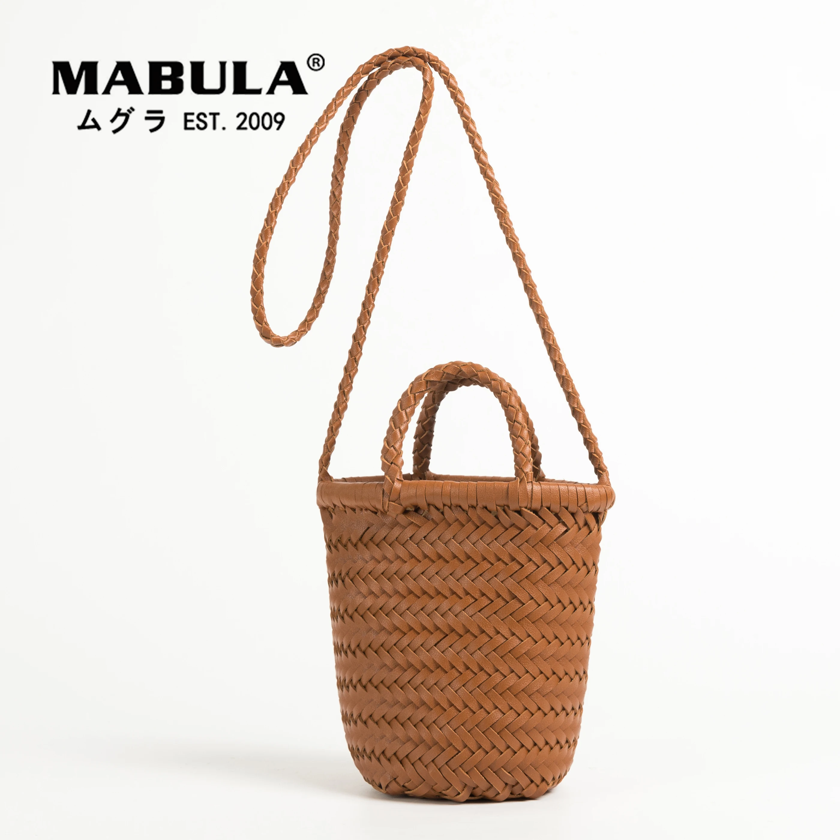 MABULA Soft Leather Handwoven Women Crossbody Bag Simple Design Small Totes Top Handle Handbag Summer Beach Casual Shoulder Bags
MABULA Soft Leather Handwoven Women Crossbody Bag Simple Design Small Totes Top Handle Handbag Summer Beach Casual Shoulder Bags