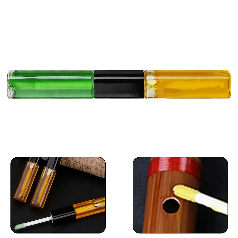 Professional Solid Flute Diaphragm Glue Double With Brush For Traditional Bamboo Metal Flute Chinese Dizi Parts Necessity Tool
Professional Solid Flute Diaphragm Glue Double With Brush For Traditional Bamboo Metal Flute Chinese Dizi Parts Necessity Tool