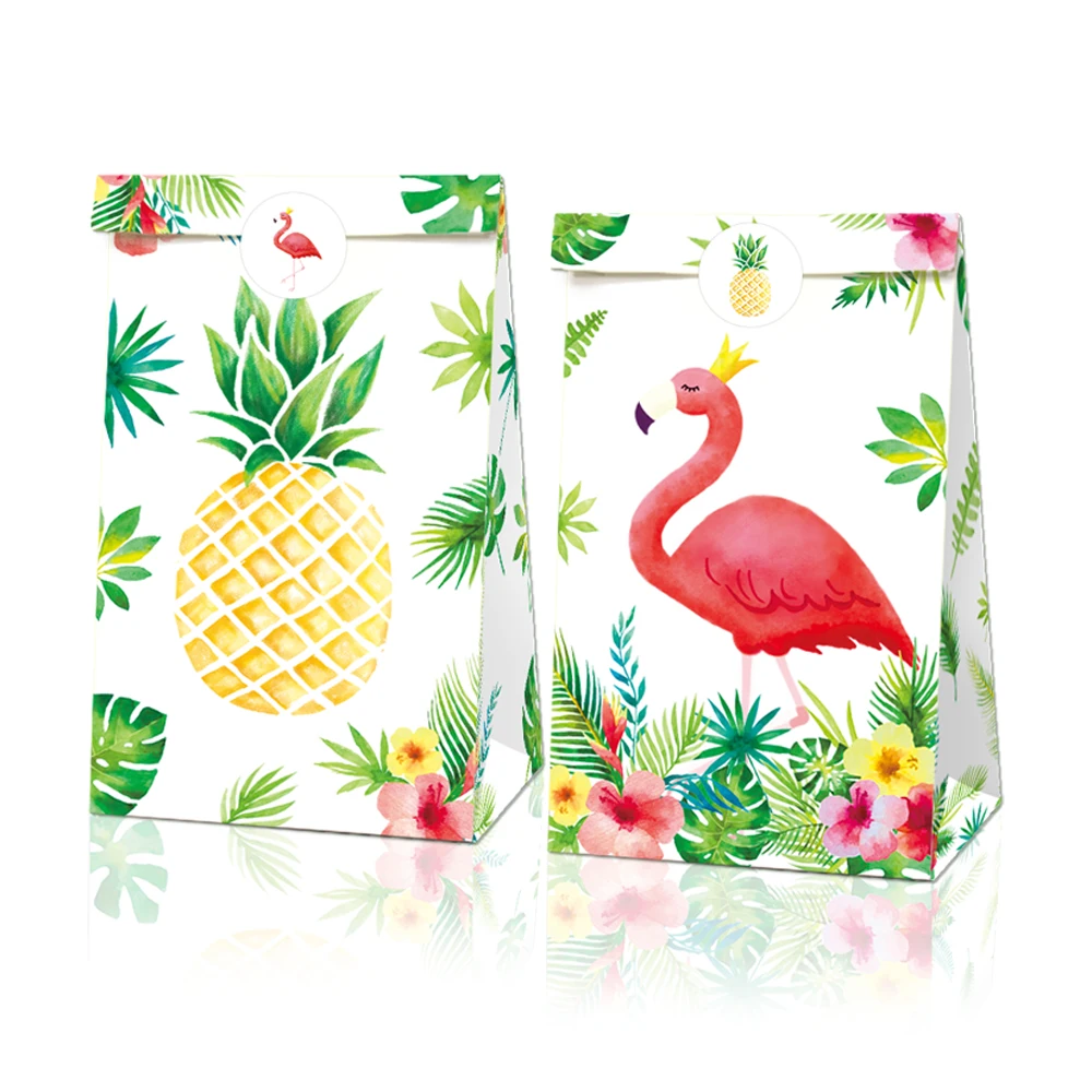 LB035 12pcs Summer Hawaii Fruit Pineapple Bithday Party Gift Bags with Sticker Flamingo Party Cookies Biscuits Kraft Paper Bag
LB035 12pcs Summer Hawaii Fruit Pineapple Bithday Party Gift Bags with Sticker Flamingo Party Cookies Biscuits Kraft Paper Bag