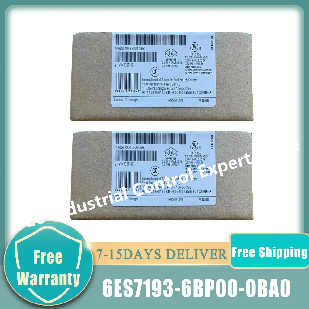 Brand New Original 6ES7 193-6BP00-0BA0 6ES7193-6BP00-0BA0 Base Unit Module
Brand New Original 6ES7 193-6BP00-0BA0 6ES7193-6BP00-0BA0 Base Unit Module