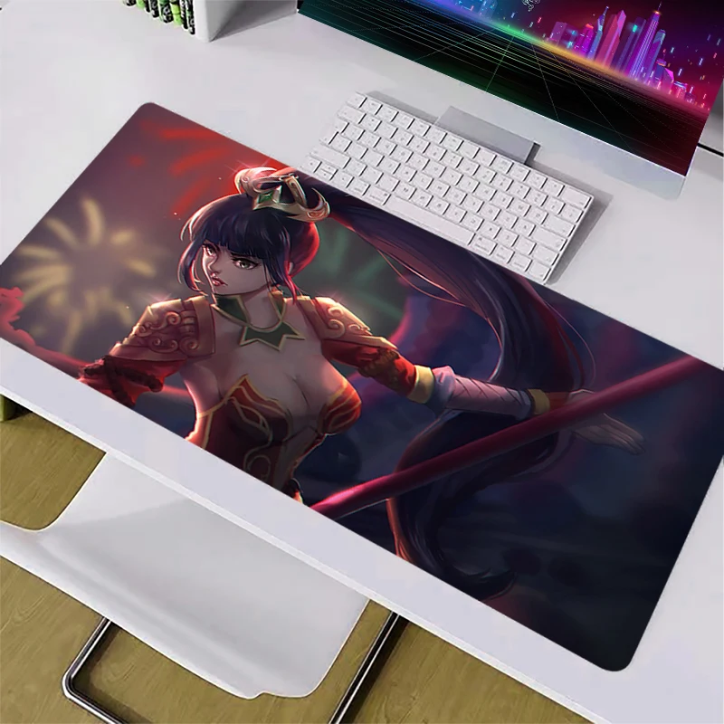 Игровой коврик для мыши Nidalee League Of Legends, коврик для клавиатуры LOL, компьютерный офисный коврик для мыши, крутые аксессуары для ПК 900x400, игровые ... 
Игровой коврик для мыши Nidalee League Of Legends, коврик для клавиатуры LOL, компьютерный офисный коврик для мыши, крутые аксессуары для ПК 900x400, игровые ...