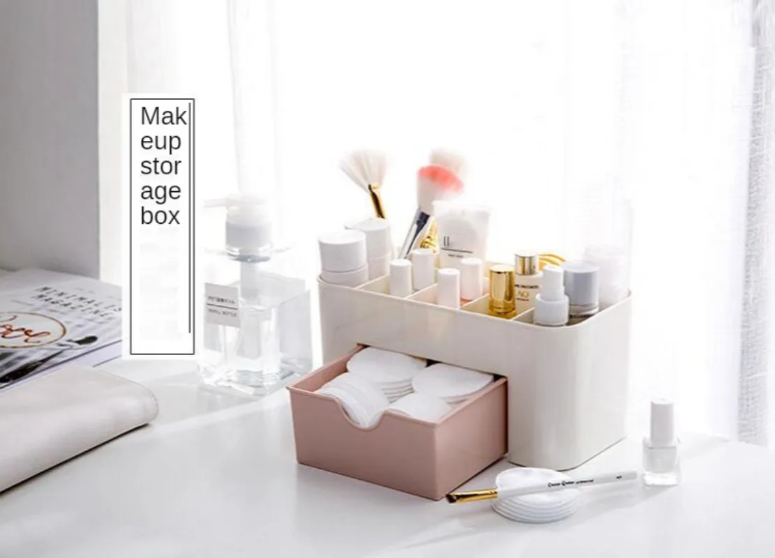 Cosmetic Storage Box with Drawer Desktop Cosmetic Box Household Multifunctional Jewelry Box Storage Box Drawer Organizer
Cosmetic Storage Box with Drawer Desktop Cosmetic Box Household Multifunctional Jewelry Box Storage Box Drawer Organizer