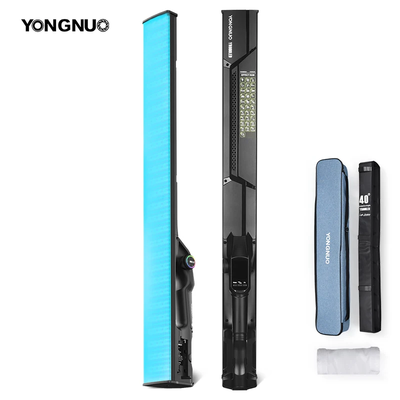 Yongnuo YN660 Handheld 3200K-5500K RGB Colorful Ice Stick LED Video Light Touch Adjusting Controlled By Phone App
Yongnuo YN660 Handheld 3200K-5500K RGB Colorful Ice Stick LED Video Light Touch Adjusting Controlled By Phone App