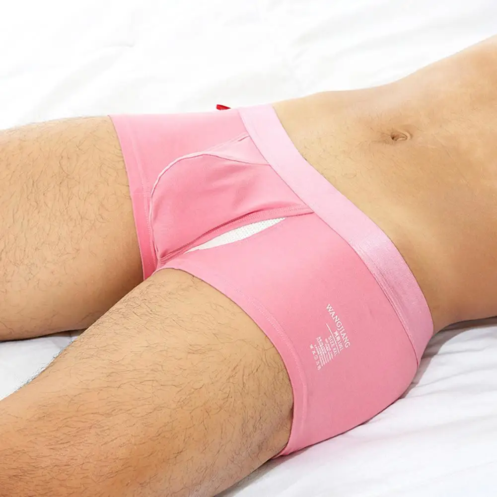 Bulge Pocket Boxers Breathable Men's Boxers with U Convex Bulge Pocket Moisture-wicking Fabric Soft Comfortable for Everyday
Bulge Pocket Boxers Breathable Men's Boxers with U Convex Bulge Pocket Moisture-wicking Fabric Soft Comfortable for Everyday