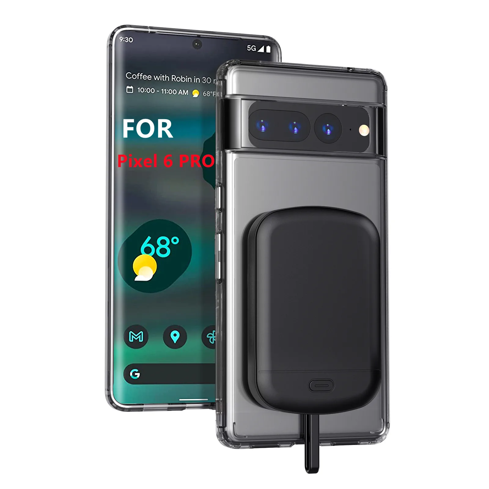 Чехол с аккумулятором для Google Pixel 6pro,10000 мАч, Магнитный чехол с аккумулятором для Google pixel 6pro, внешний аккумулятор для google pixel 6pro
Чехол с аккумулятором для Google Pixel 6pro,10000 мАч, Магнитный чехол с аккумулятором для Google pixel 6pro, внешний аккумулятор для google pixel 6pro