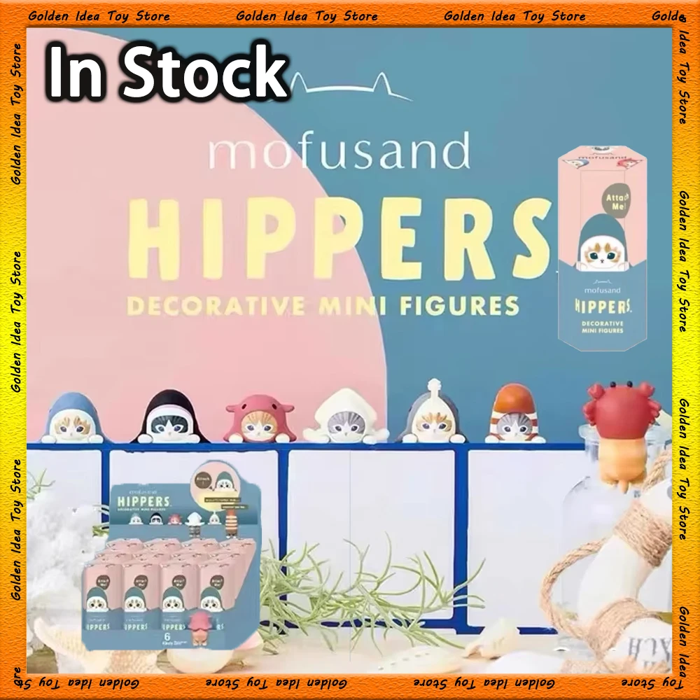 Sonny Angel Mofusand Hippers слепая коробка фигурка серии PaPa игрушка модель куклы