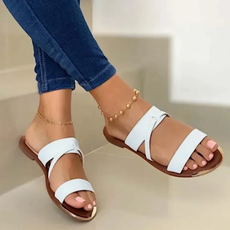 2022 New Fashion Women's Slippers Summer Sandals Casual Women's Beach Shoes Flip-flops Women's Flat-heeled Slippers Women's Tide
2022 New Fashion Women's Slippers Summer Sandals Casual Women's Beach Shoes Flip-flops Women's Flat-heeled Slippers Women's Tide