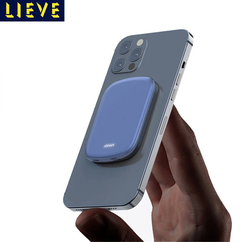 10000mAh Magnetic Wireless power Bank powerbank charger For apple iphone 12 12pro max mini 13 External auxiliary battery
10000mAh Magnetic Wireless power Bank powerbank charger For apple iphone 12 12pro max mini 13 External auxiliary battery