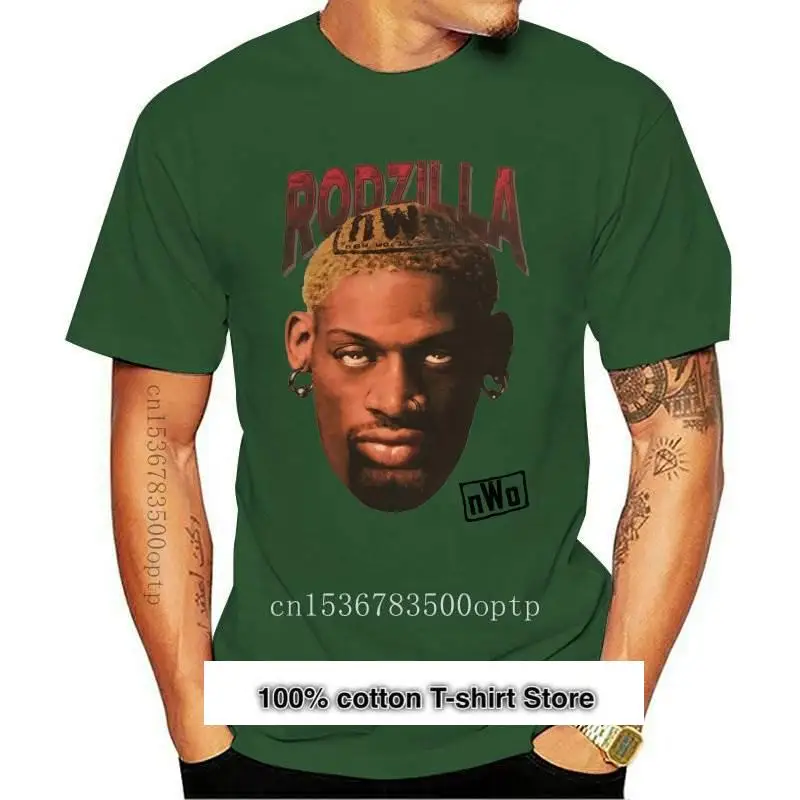 Новая редкая! Винтажная рубашка 90-х годов Dennis Rodman 1997 Rodzilla Chicago-Bulls размер S-3XL