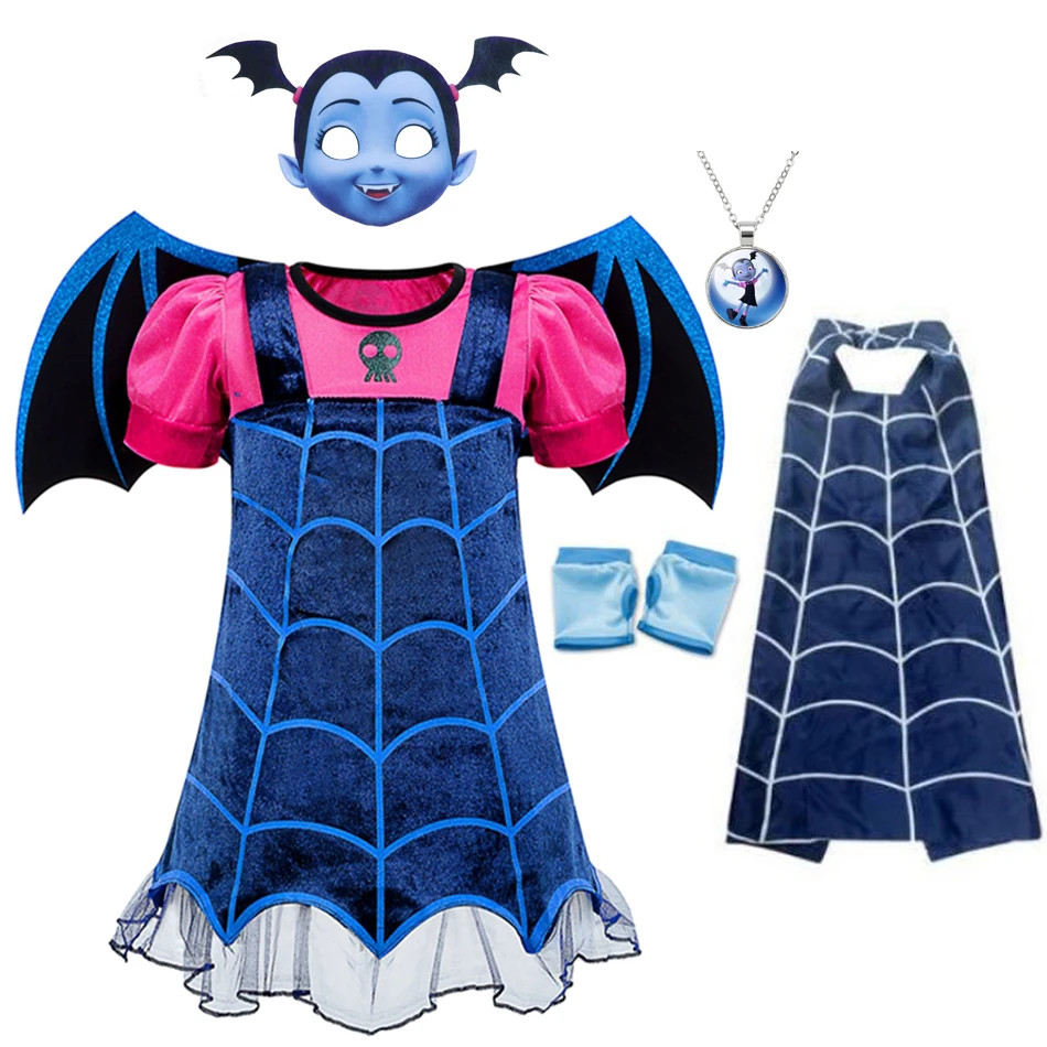 Vampirina Cosplay Dress Girl Kids Princess Dress Up Costume Halloween Costume Carnival Party Disguise Mask Vampire
Vampirina Cosplay Dress Girl Kids Princess Dress Up Costume Halloween Costume Carnival Party Disguise Mask Vampire