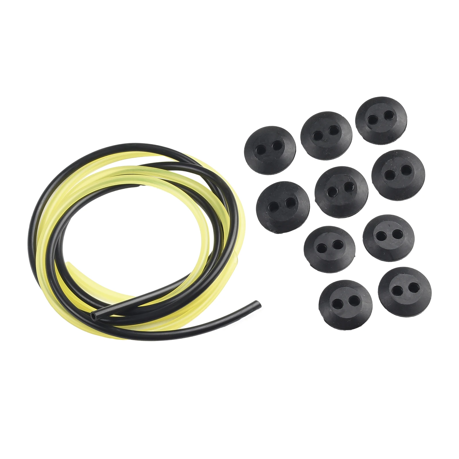 2 Holes Fuel Tank Rubber Grommet With Fuel Line Pipe Replacement For Brush Cutter Garden Trimmer Tools Accessories
2 Holes Fuel Tank Rubber Grommet With Fuel Line Pipe Replacement For Brush Cutter Garden Trimmer Tools Accessories