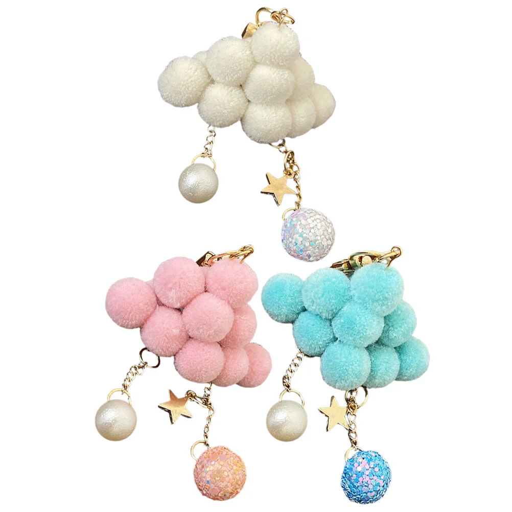 3 Pcs Car Key Hanging Pendant Bag Rings Handbag Keychain Plush Colorful Backback Backpack Purse Charms
3 Pcs Car Key Hanging Pendant Bag Rings Handbag Keychain Plush Colorful Backback Backpack Purse Charms