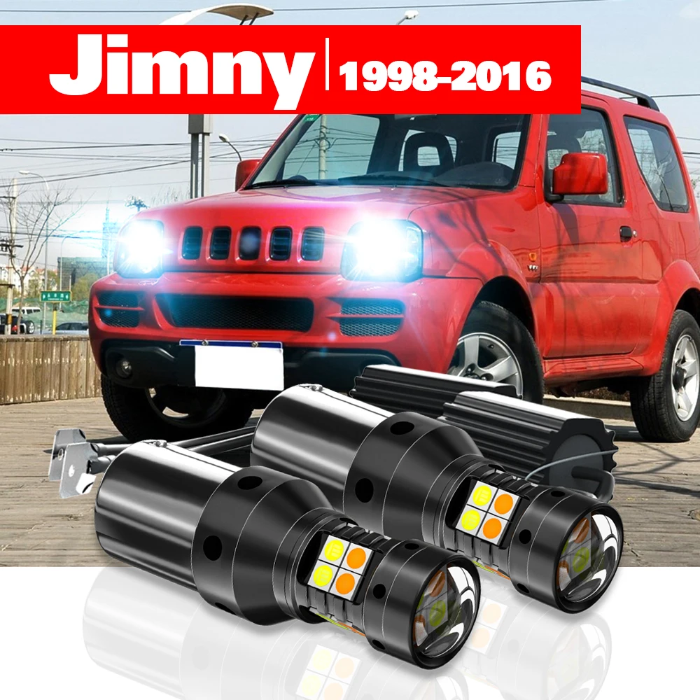 For Suzuki Jimny 1998-2016 Accessories 2pcs LED Dual Mode Turn Signal+Daytime Running Light DRL 2009 2010 2011 2012 2013 2014
For Suzuki Jimny 1998-2016 Accessories 2pcs LED Dual Mode Turn Signal+Daytime Running Light DRL 2009 2010 2011 2012 2013 2014