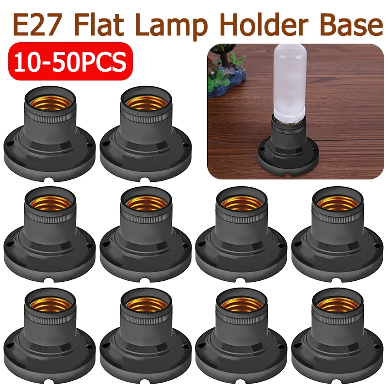 10-50 шт., адаптер для лампы E27, 60 Вт, 90-240 В
10-50 шт., адаптер для лампы E27, 60 Вт, 90-240 В