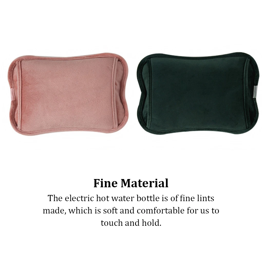 Electric Hot Water Bottle Portable Detachable Washable Thermal Anti-flaming Leakproof Smart Warmer Pad Bag Green
Electric Hot Water Bottle Portable Detachable Washable Thermal Anti-flaming Leakproof Smart Warmer Pad Bag Green