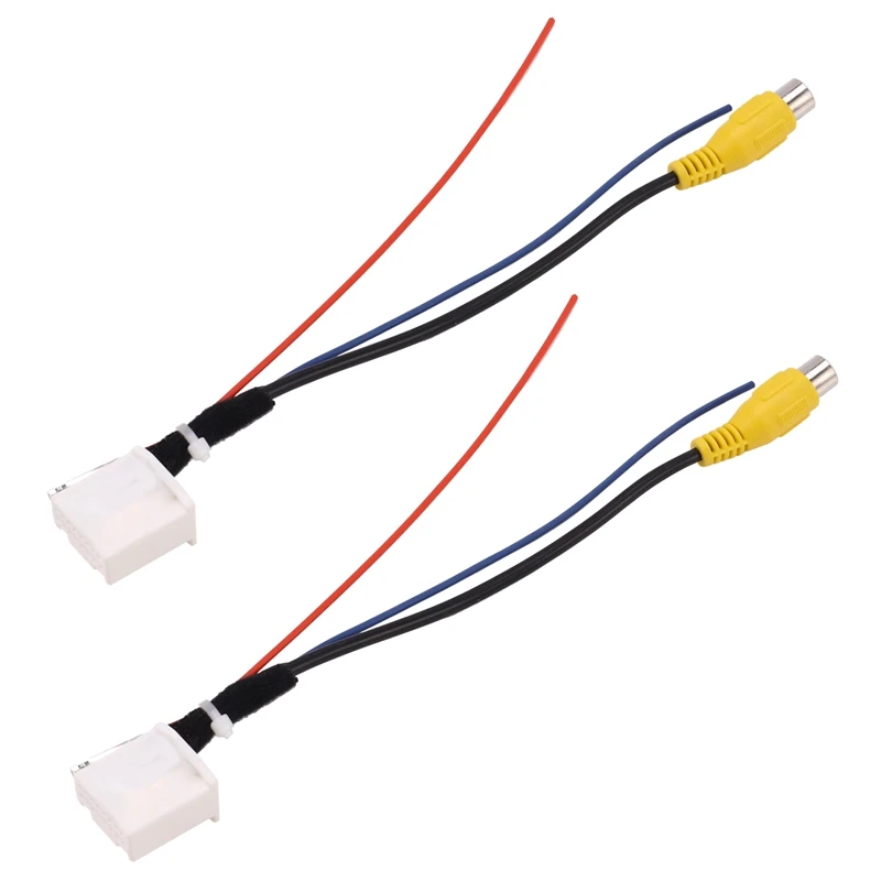 2X 16 Pin Car Rear View Camera Adapter Cable Parking Backup Camera Video Cable Adapter For Toyota Camry 7Th 
2X 16 Pin Car Rear View Camera Adapter Cable Parking Backup Camera Video Cable Adapter For Toyota Camry 7Th