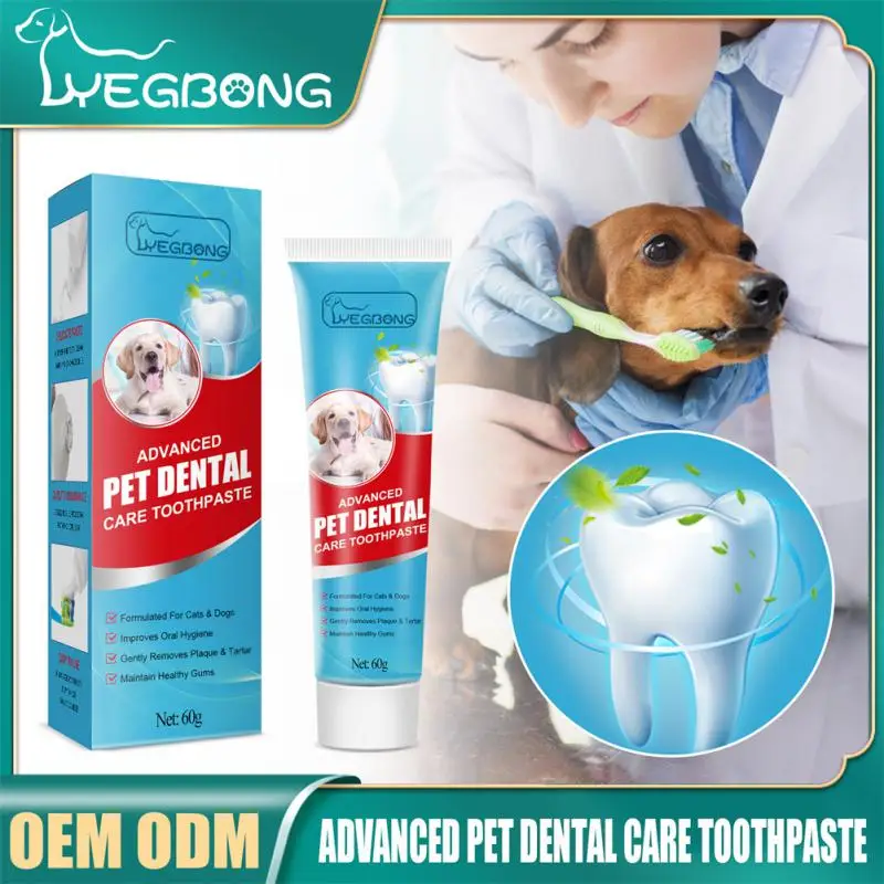60g Pet Toothpaste Cat Dog Fresh Breath Toothpaste Deodorant Tartar Plaque Cleaning Dog Oral Care Edible Toothpaste Pet Products
60g Pet Toothpaste Cat Dog Fresh Breath Toothpaste Deodorant Tartar Plaque Cleaning Dog Oral Care Edible Toothpaste Pet Products