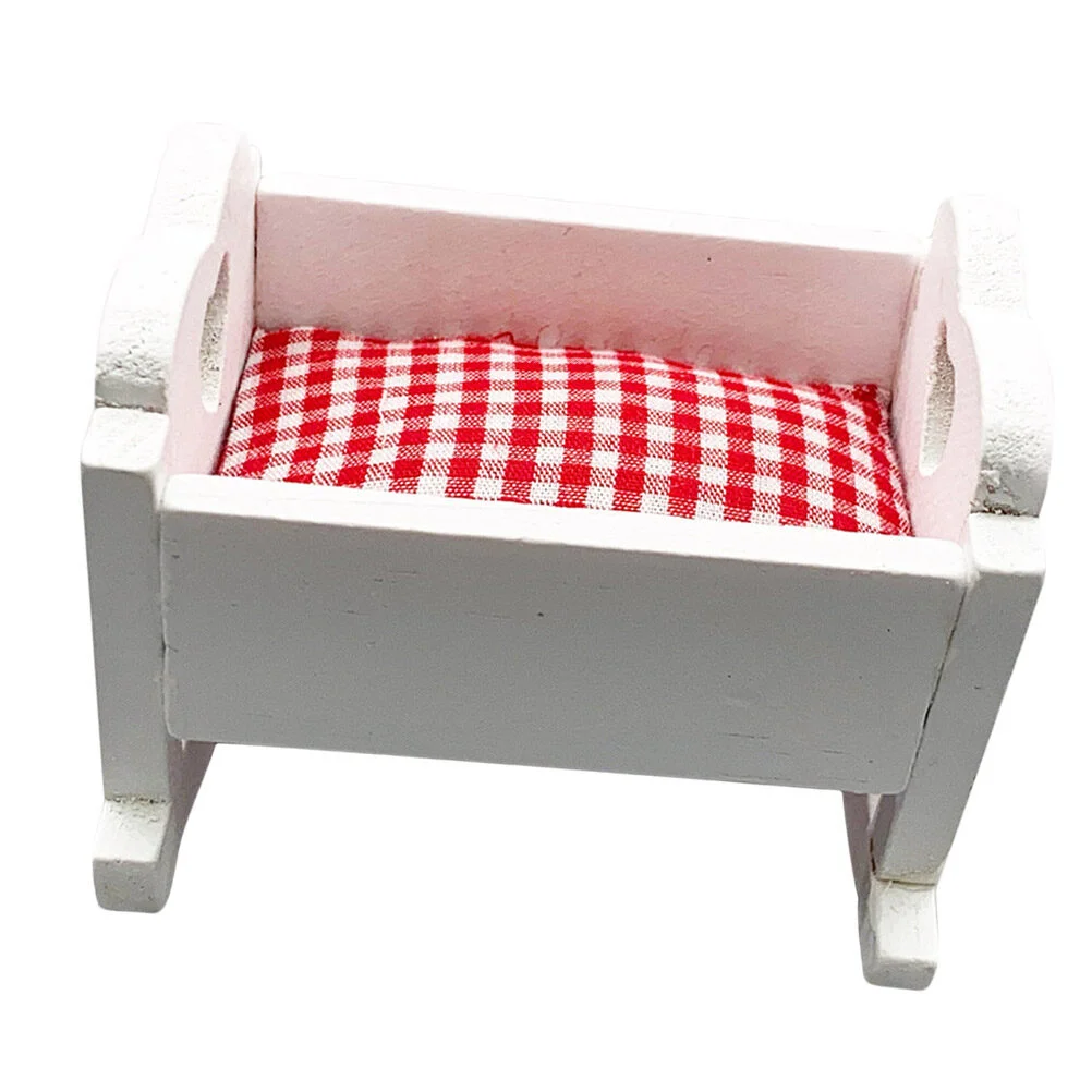 Wooden Baby Toys Decorations Miniature Crib Play House Accessories Adornment Furniture Bed Child
Wooden Baby Toys Decorations Miniature Crib Play House Accessories Adornment Furniture Bed Child