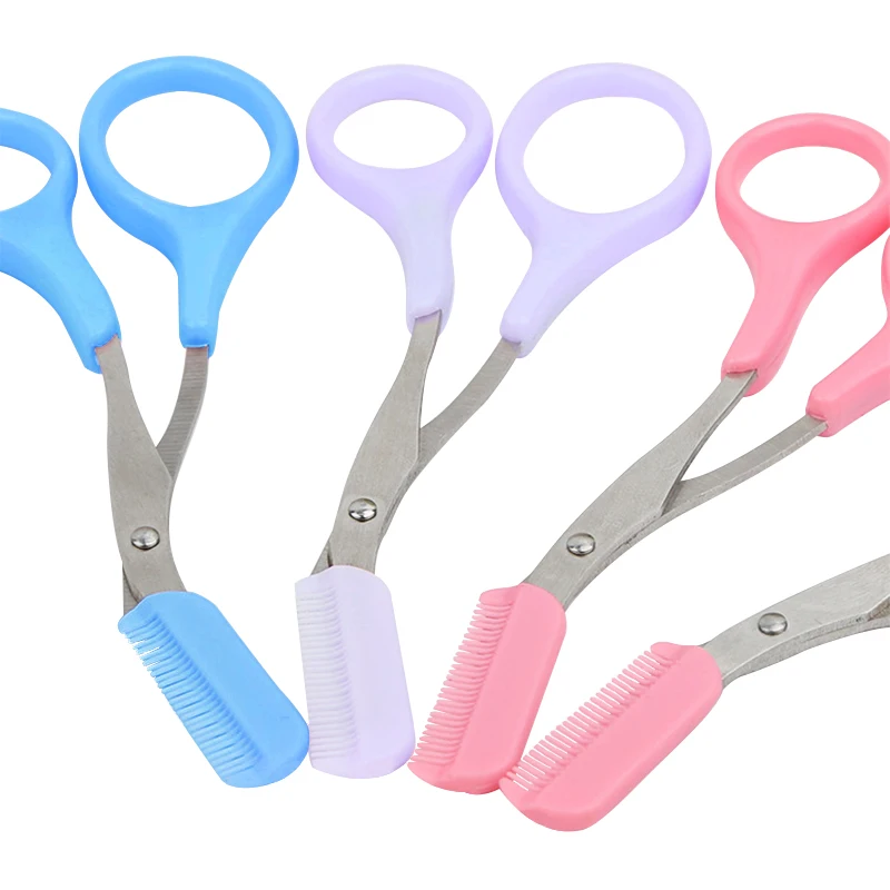 Sdotter 1Pcs Women Eyebrow Trimmer Eyebrow Makeup Tool Removable Eyebrow Comb Scissors Facial Trim Stainless Steel Eyebrow Razor
Sdotter 1Pcs Women Eyebrow Trimmer Eyebrow Makeup Tool Removable Eyebrow Comb Scissors Facial Trim Stainless Steel Eyebrow Razor