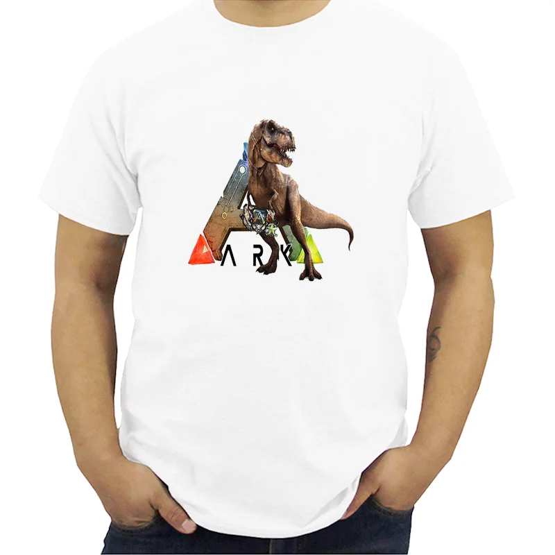 T Shirt Men Ark T-rex Ark Survival Evolved Casual T-Shirts Men's Short Sleeved Clothing Great Youth Navy Tee Shirt Streetwear
T Shirt Men Ark T-rex Ark Survival Evolved Casual T-Shirts Men's Short Sleeved Clothing Great Youth Navy Tee Shirt Streetwear