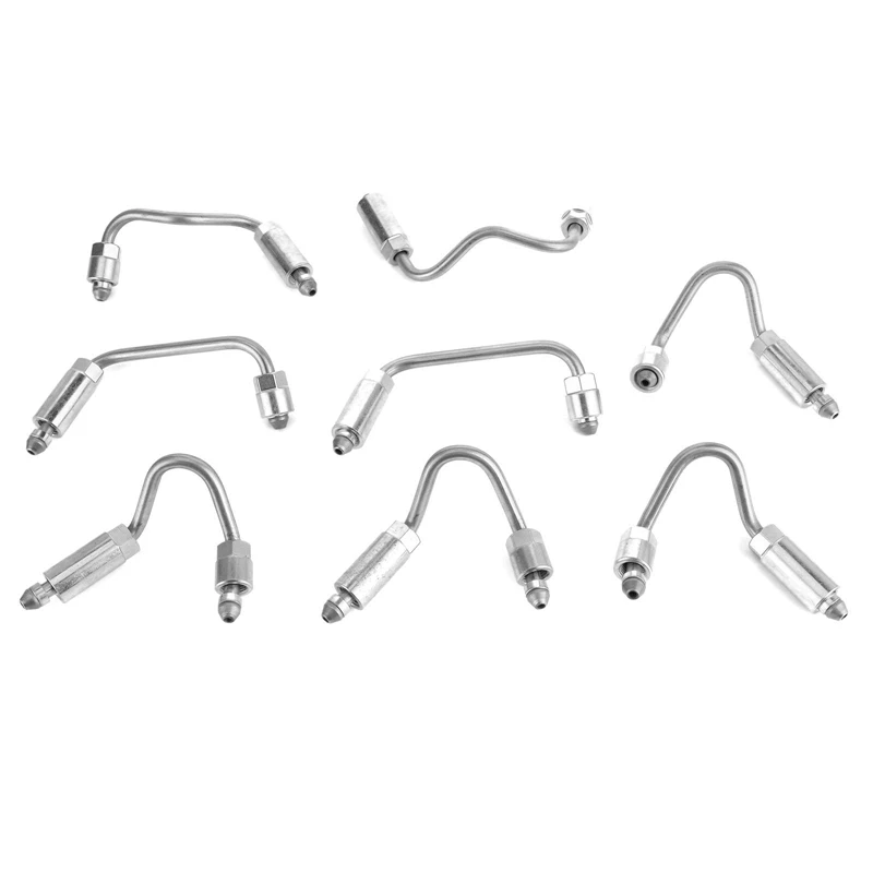 8 Pcs Stainless Steel Fuel Injector Line Set Cylinders 1-8 97378825 97378826 for Chevy 2004.5-2005 6.6L LLY Duramax
8 Pcs Stainless Steel Fuel Injector Line Set Cylinders 1-8 97378825 97378826 for Chevy 2004.5-2005 6.6L LLY Duramax