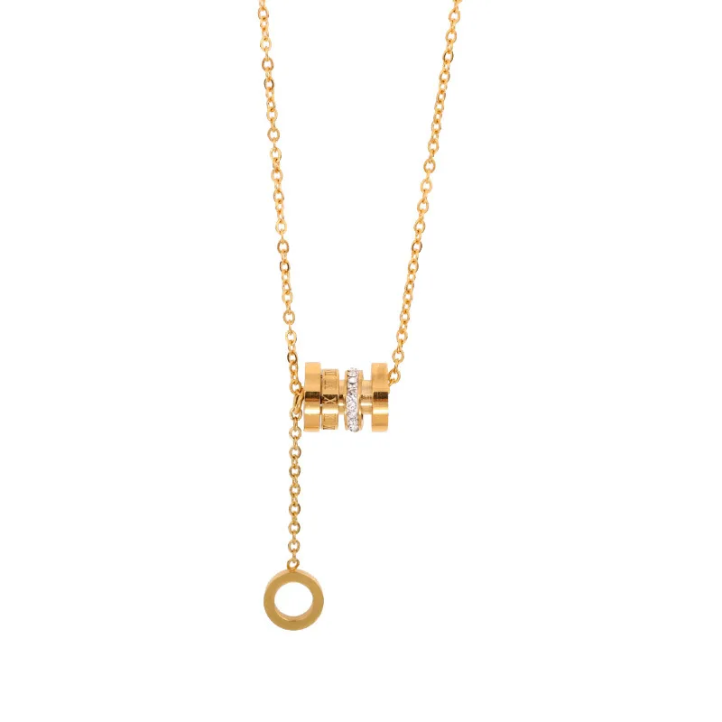 Andralyn 2023 Summer New Golden Light Luxury High-Grade Titanium Steel No Fading women's Necklace Clavicle Chain
Andralyn 2023 Summer New Golden Light Luxury High-Grade Titanium Steel No Fading women's Necklace Clavicle Chain
