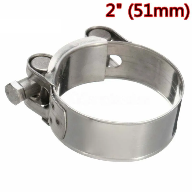 Motorcycle Rear Exhaust Pipe Clamp Kit Calipers 2 Inch 51mm Slip-on Type Bike Muffler Band Stainless Steel Universal Accessories
Motorcycle Rear Exhaust Pipe Clamp Kit Calipers 2 Inch 51mm Slip-on Type Bike Muffler Band Stainless Steel Universal Accessories