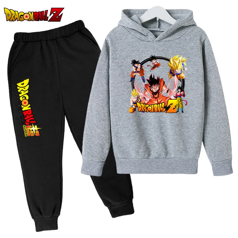 New Anime Dragon ball z Hoodie Kids Clothes Boys Baby Girls Clothing Kakarotto Hooded Goku Sweaters Hooded +pants 2pcs
New Anime Dragon ball z Hoodie Kids Clothes Boys Baby Girls Clothing Kakarotto Hooded Goku Sweaters Hooded +pants 2pcs