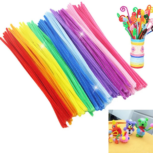 150Pcs Steams Durable Pipe Cleaners Chenille Pipe Cleaner Chenille Stems DIY Chenille for Wedding Holiday Decoration Party
150Pcs Steams Durable Pipe Cleaners Chenille Pipe Cleaner Chenille Stems DIY Chenille for Wedding Holiday Decoration Party