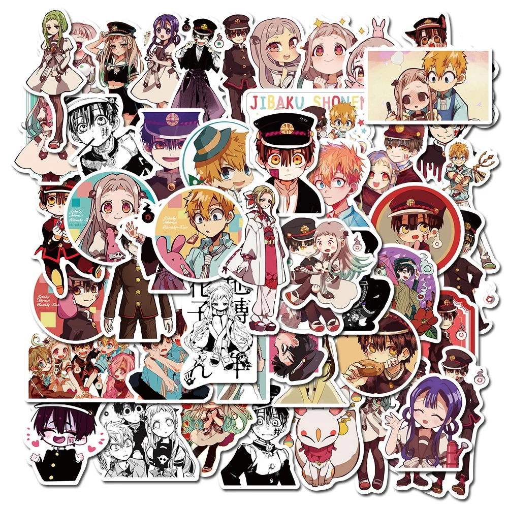 10/25/50PCS Funny Classic Anime Hanako-kun Stickers For Stationery Laptop Skateboard Phone Guitar DIY Manual Album Sticker Toy
10/25/50PCS Funny Classic Anime Hanako-kun Stickers For Stationery Laptop Skateboard Phone Guitar DIY Manual Album Sticker Toy