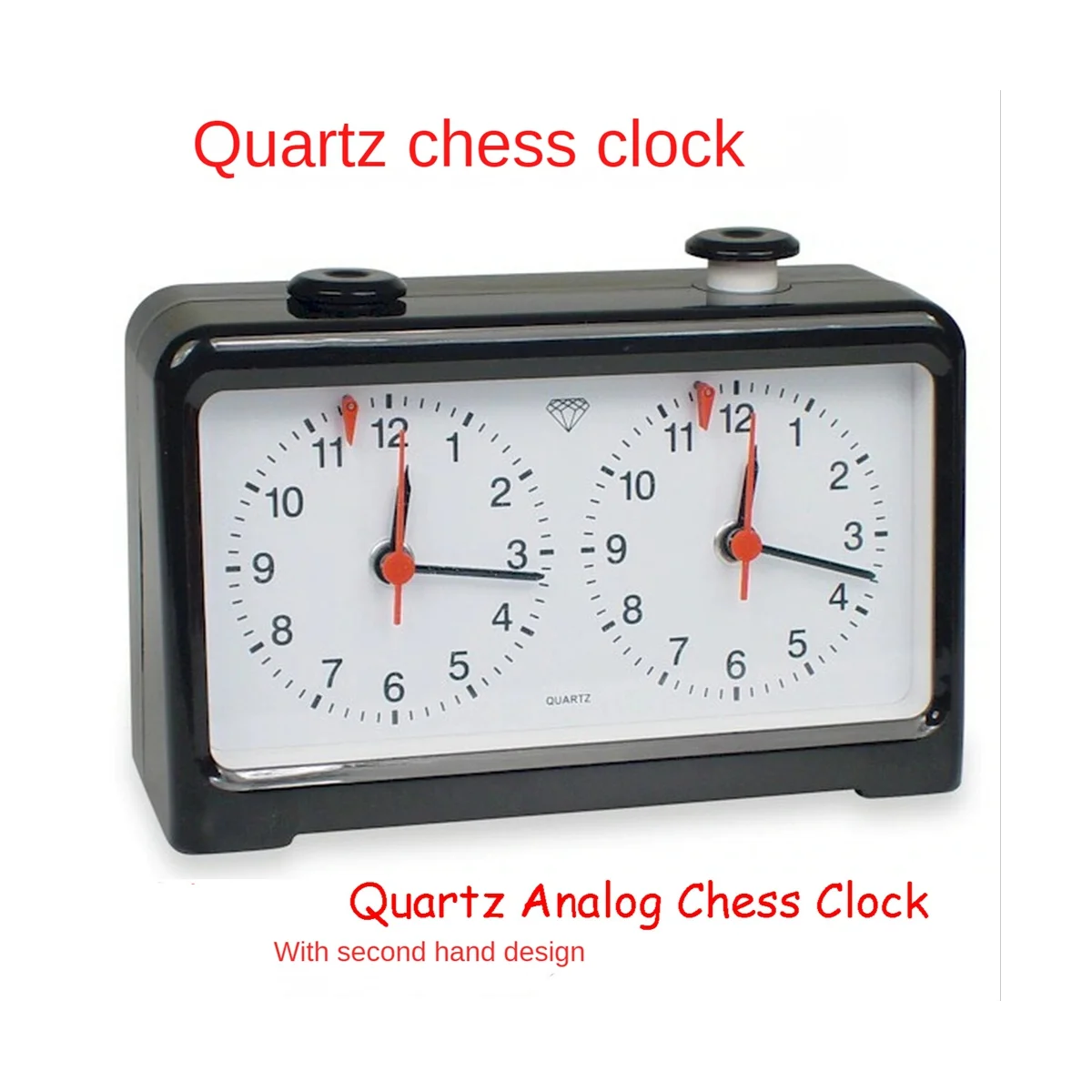 

Chess Clock Timer Quartz Analog Chess Clock Professional Tournament Analog Chess Clock Timer for Game
