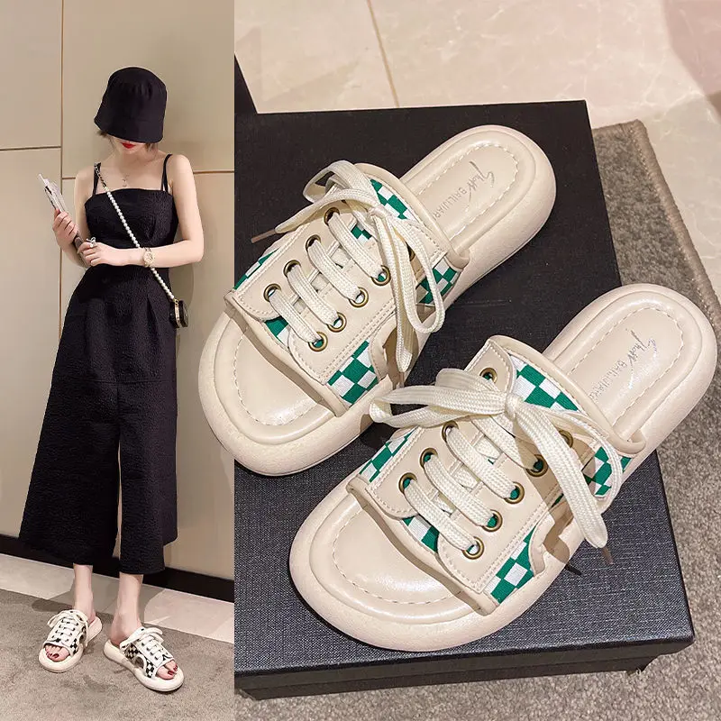 Soft Bottom White Slippers Women's Daily Office Sandals Wear Summer New All-match Fashion Student Cross Straps Flip Flops
Soft Bottom White Slippers Women's Daily Office Sandals Wear Summer New All-match Fashion Student Cross Straps Flip Flops