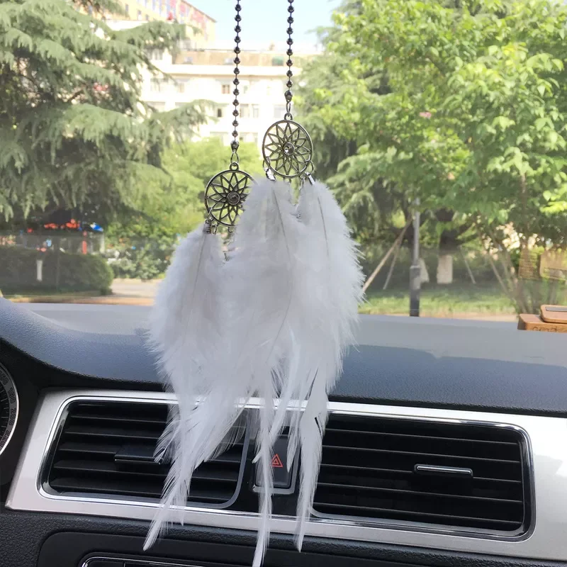 Mini Dream Catcher Car Pendant Accessory Interior for Girls Feather Mirror Hanging Pendant Home Decor Lucky Car Ornament Girls
Mini Dream Catcher Car Pendant Accessory Interior for Girls Feather Mirror Hanging Pendant Home Decor Lucky Car Ornament Girls