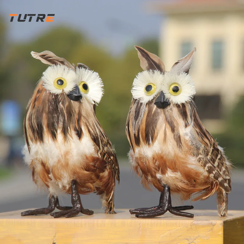 Owl Statue Realistic Looking Vivid Facial Expression Styrofoam Simulated Owl Sculpture DIY Craft Ornament for Home Garden Decor
Owl Statue Realistic Looking Vivid Facial Expression Styrofoam Simulated Owl Sculpture DIY Craft Ornament for Home Garden Decor