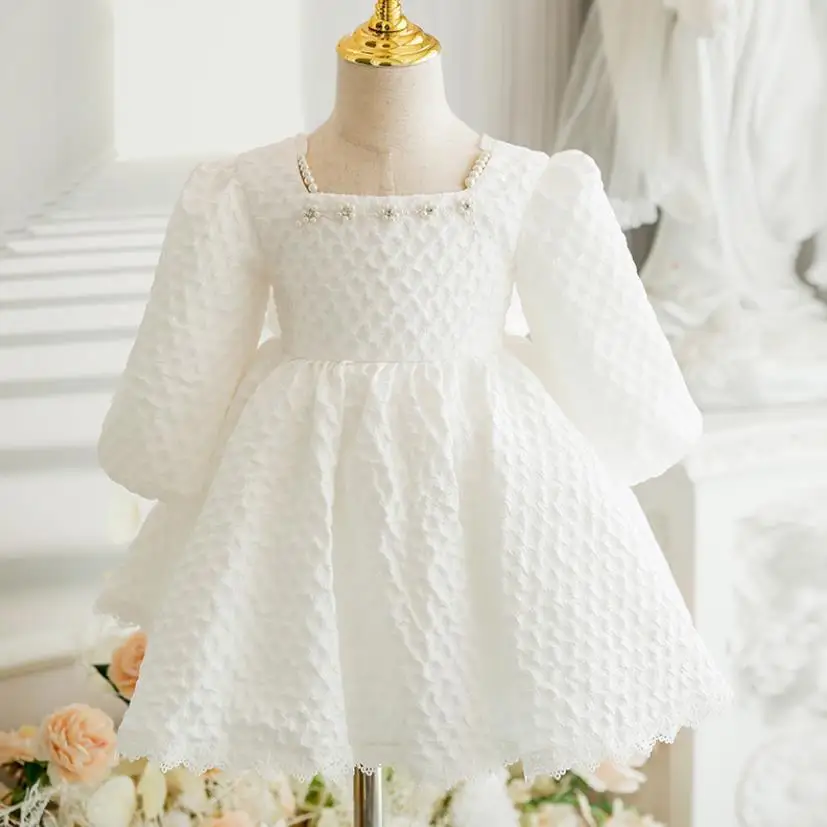 Children Elegant Beading Princess Ball Gown Baby Christening 1st Birthday Dresses For Girls Infant Boutique Vestidos L1595
Children Elegant Beading Princess Ball Gown Baby Christening 1st Birthday Dresses For Girls Infant Boutique Vestidos L1595