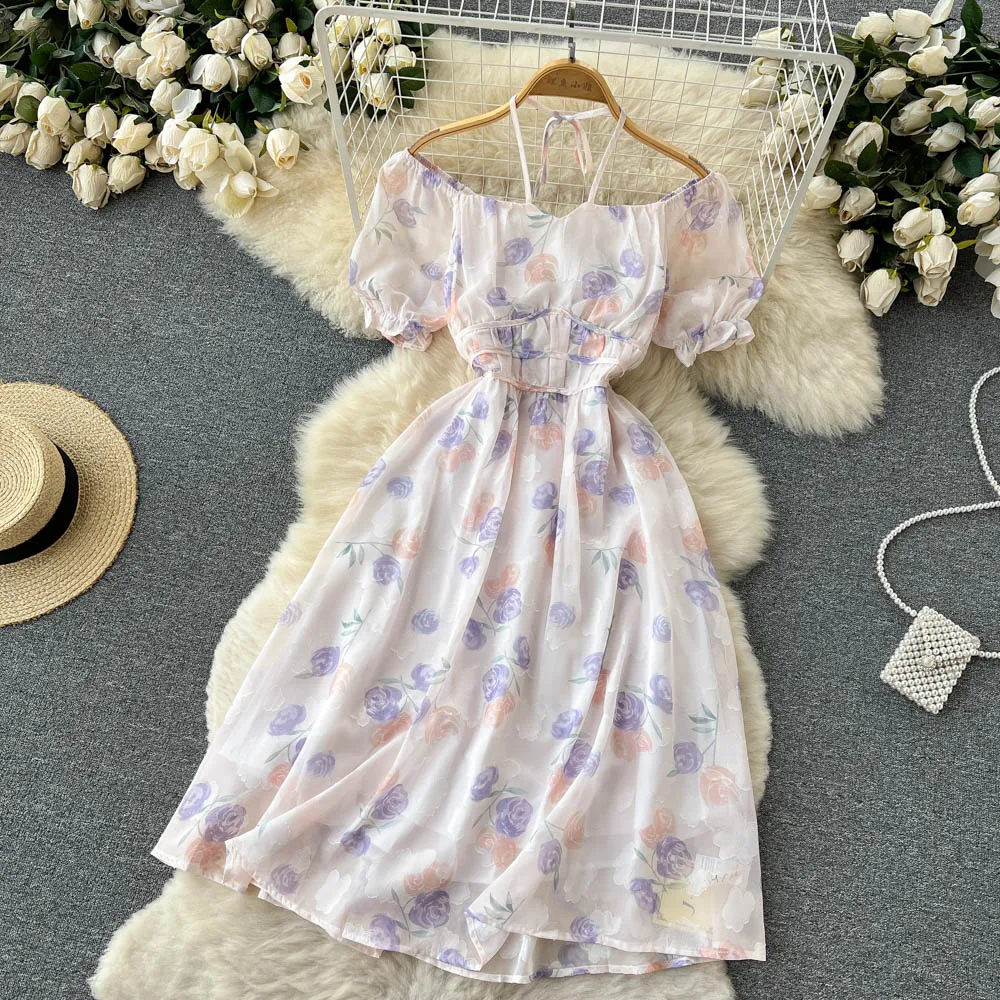 Women's Summer New Fashion Slash Neck Short Sleeve Sexy Off-the-shoulder Print A-line Dress Korean Clothes Vestidos G304
Women's Summer New Fashion Slash Neck Short Sleeve Sexy Off-the-shoulder Print A-line Dress Korean Clothes Vestidos G304