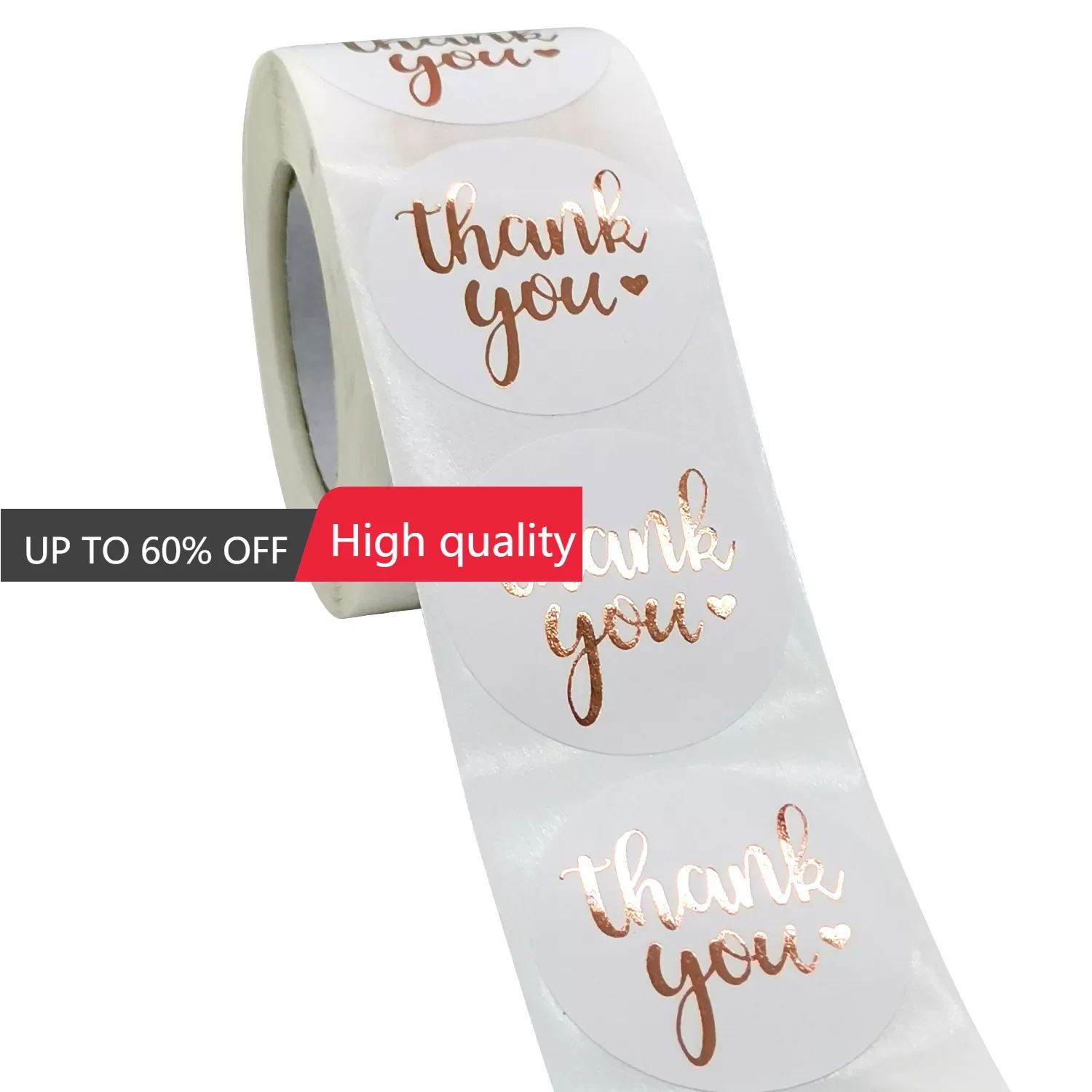 100-500pcs Rose Gold Foil Thank You Sticker For Small Business Gift Seal Labels Shipping Sticker for Decoration Envelope
100-500pcs Rose Gold Foil Thank You Sticker For Small Business Gift Seal Labels Shipping Sticker for Decoration Envelope