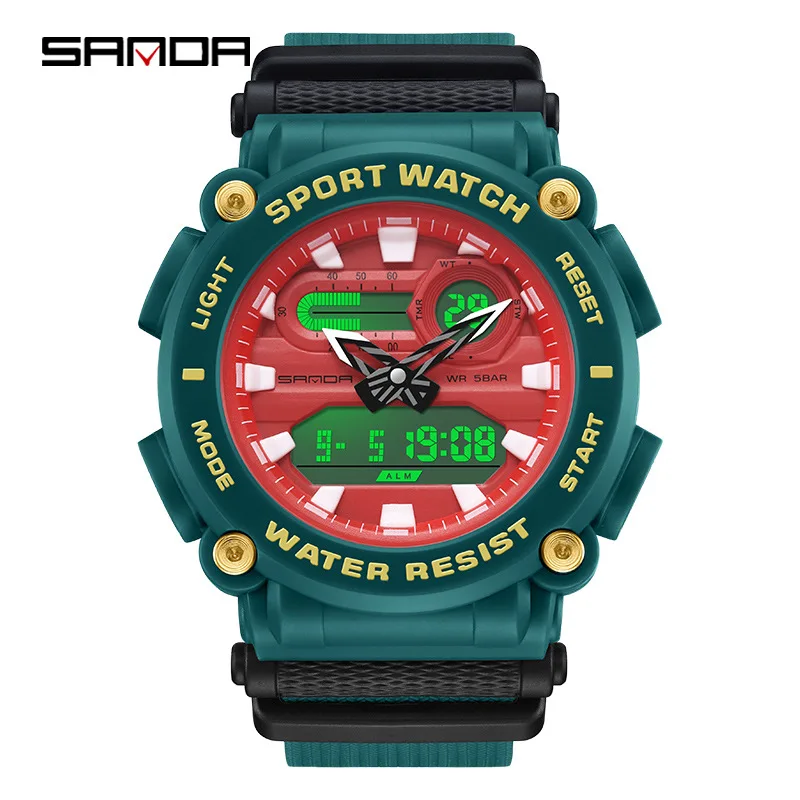 New Electronic Watch Multifunctional Outdoor Sports Green Light 3139 Waterproof Men's Watch Minimalist Creative Watch
New Electronic Watch Multifunctional Outdoor Sports Green Light 3139 Waterproof Men's Watch Minimalist Creative Watch
