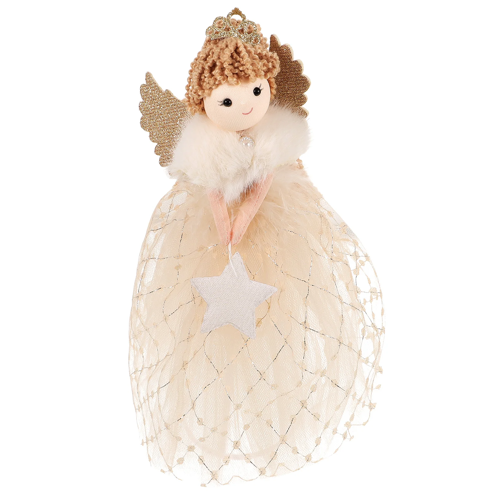 Christmas Party Decoration Lovely Angel Christmas Tree Topper Ornament for Home Holiday Xmas Trees New Year Navidad
Christmas Party Decoration Lovely Angel Christmas Tree Topper Ornament for Home Holiday Xmas Trees New Year Navidad