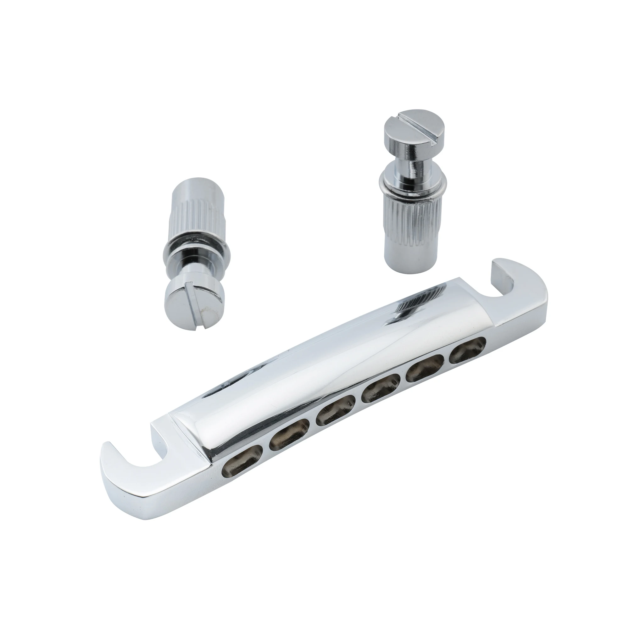 Musiclily Pro 52.5mm 12-string Tune-o-matic Stop Tailpiece for Epiphone Les Paul SG Style Electric Guitar, Chrome
Musiclily Pro 52.5mm 12-string Tune-o-matic Stop Tailpiece for Epiphone Les Paul SG Style Electric Guitar, Chrome