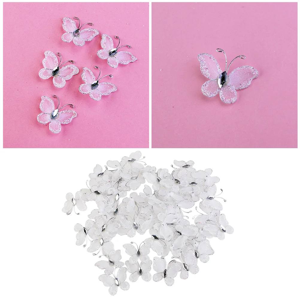 100 Pcs Mesh Applique Trim DIY Party Wedding Dress Handmade Patchwork Sewing Supplies Craft (White)
100 Pcs Mesh Applique Trim DIY Party Wedding Dress Handmade Patchwork Sewing Supplies Craft (White)